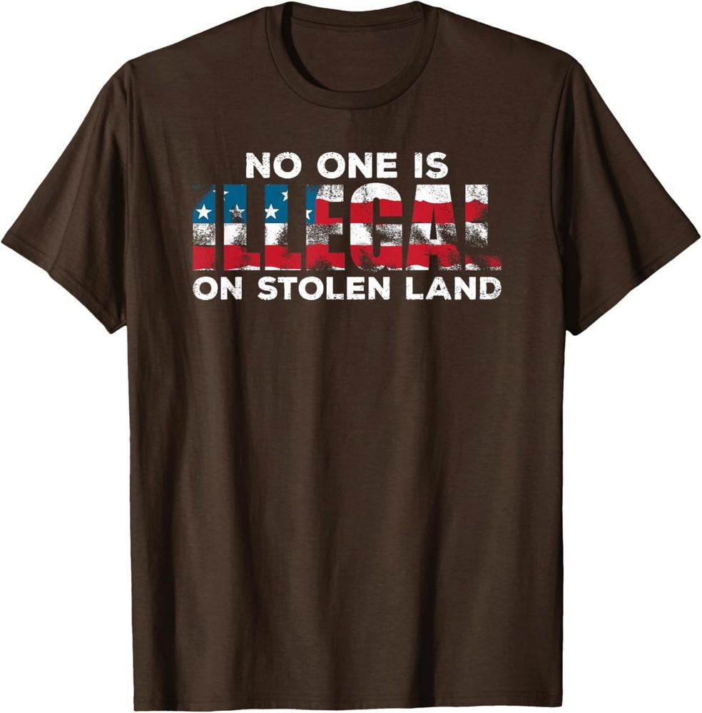 No One Is Illegal Immigration Lover Proud Immigrant Unisex T-shirt S