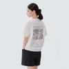 Sorona Women's Tropical Short Sleeve T-shirt Off White (S25MWFTS71)