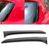 2pcs Rear Window Side Spoiler Air Splitter Anti UV Fit for 1 Series F20 F21 2012 2019