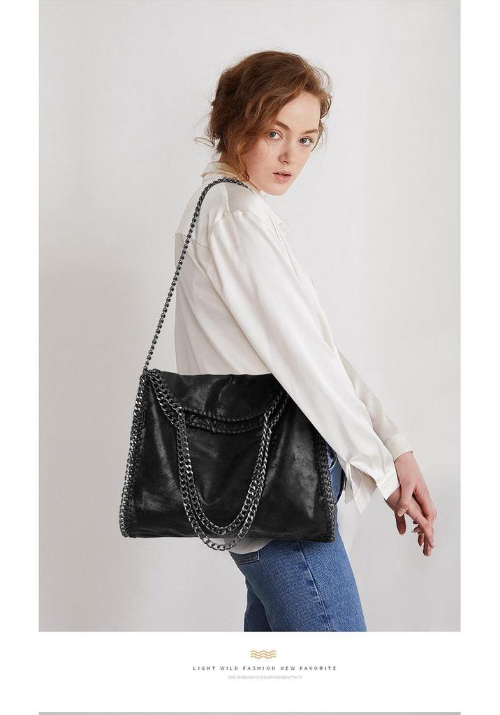 2025 New Foldable Women's Shoulder Chain Bag