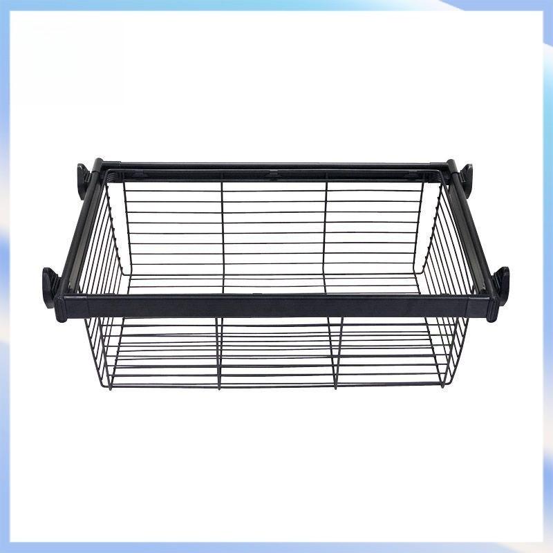 Closet Pull-out Basket Drawer Cloakroom Wardrobe Built-in Stretchable Pants Rack Household Multi-Layer Clothes Storage Rack