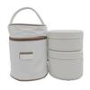Double Layer Separate Vacuum Insulated Titaniums Food Container Set For School With Ergonomic Handle And Secures Lock