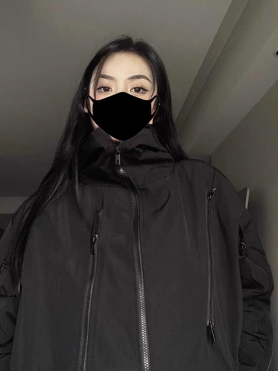 

Unisex Trendy Zipper Hoodie: Autumn/Winter Loose Casual Solid Color Jacket for Couples XL