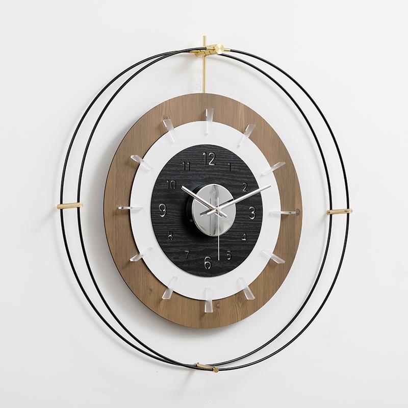 Light Luxury Wall Clocks Living Room Nordic Decoration Clock Dining Room Silent Wall Watch Interior Decoration Accessories