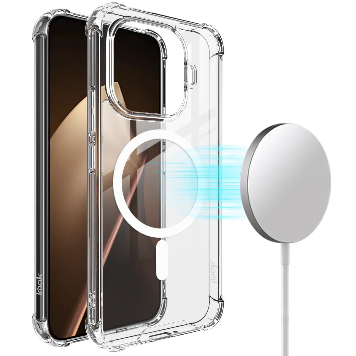 

For Xiaomi MI 15T Pro 5G Phone Case IMAK Shock-resistant Soft Space Magnetic Case MI 15T Pro 5G