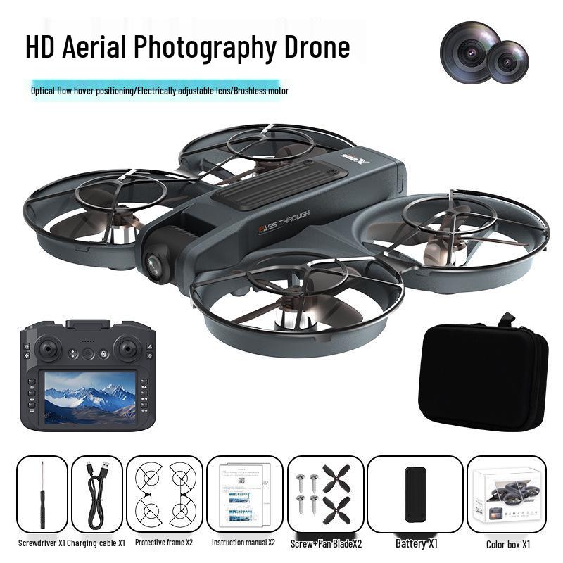 Cross X226 HD Drohne mit VR-Fernbedienung, Dual-Bildübertragung & bürstenlosem ESC-Kamera.