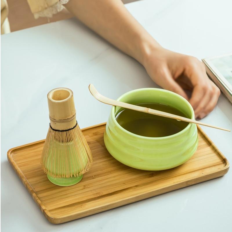 Japanese-style matcha bowl matcha Song Dynasty tea ordering tool ceramic tea bowl teacup mixer matcha brush gift box set