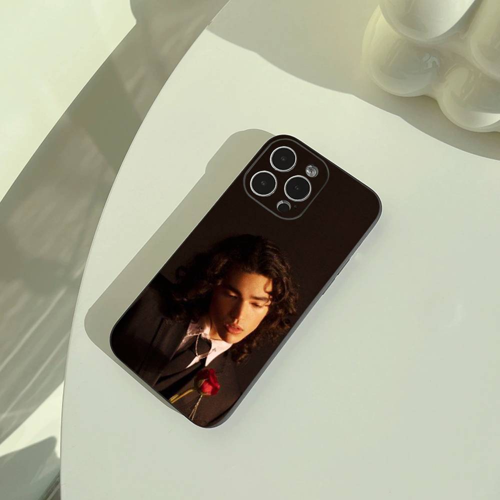 Pop singer-C-Conan-G- Gray Phone Case For iPhone 17,16,15,14,13,12,11 Pro Max,16/15/14Plus,XS Soft Black Cover