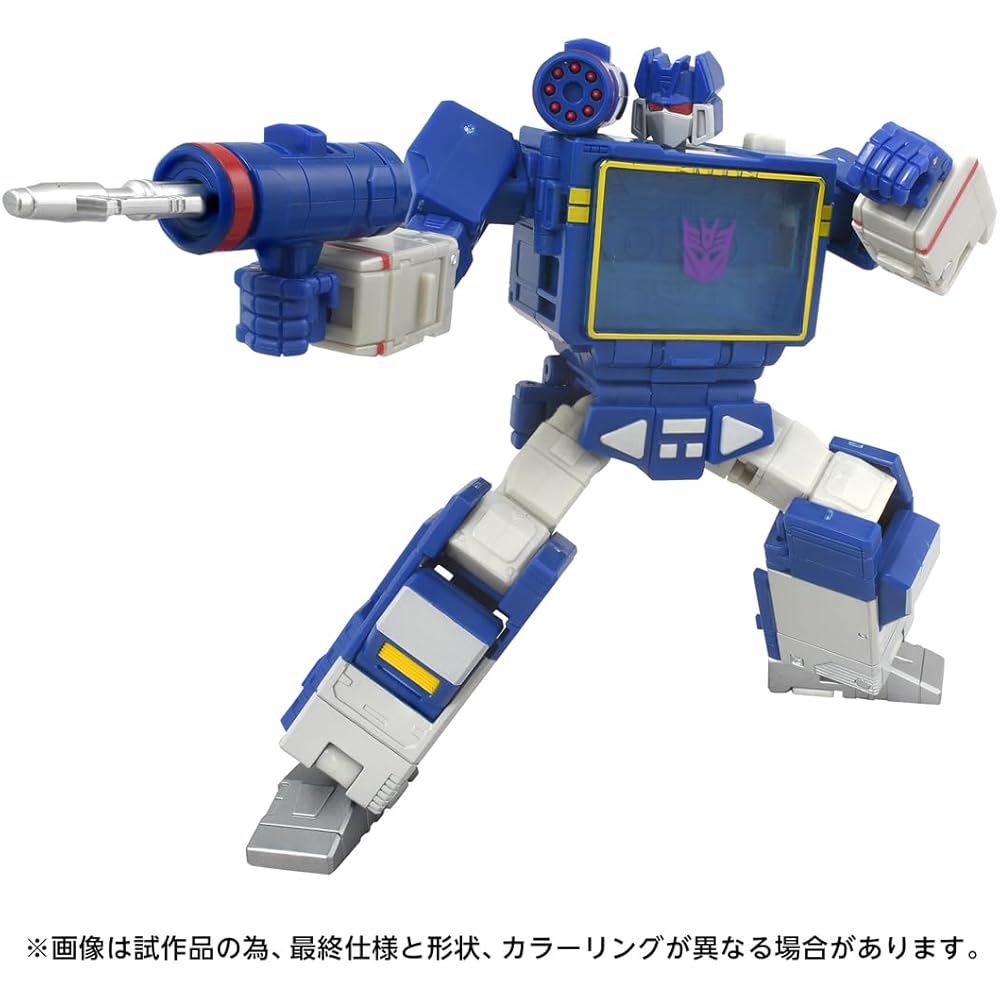 Takara Tomy T-Spark Studio Series TS-18 Soundwave Action Figure Set with Articulated Joints