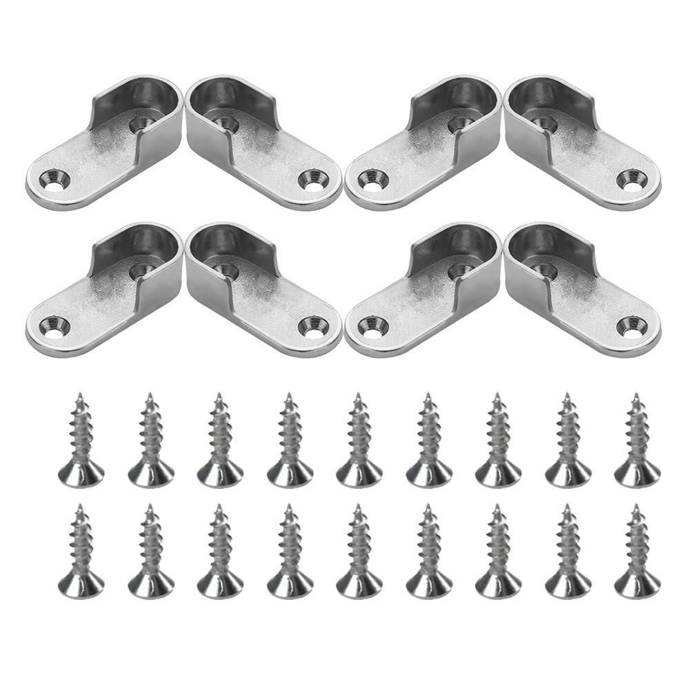 

Heavy Duty Closet Rod Support Clothes Rod End Holder Easy Installation Clothes Hanging Bar Closet Hardware other