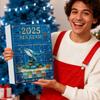 Christmas Advent Calendar 2025 2D Acrylic Ornament 24 Days Countdown Calendar To Christmas Toys For Learning Development Family
