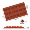 Mini Forma Czekoladowa na Pączki 3D Spirala Silikonowa Forma na Żelki Pudding Cukierki Fondant Narzędzia do Dekoracji Ciast Akcesoria Kuchenne