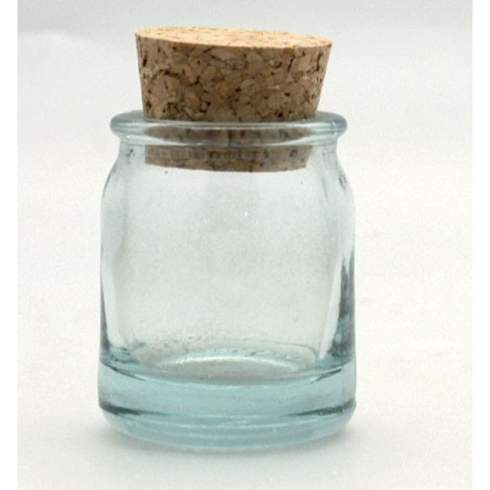Mini Flacon Rond en verre