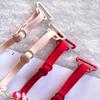 Anti-slip Shoulder Straps Elastic Floral Shoulder Belts Lingerie Strap Belt  Wedding Party Dress