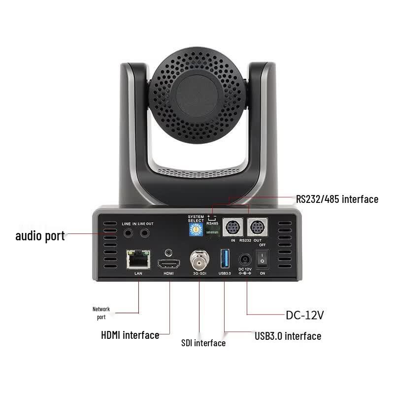 SHENGHUASHITONG 4K NDI PTZ Video Conferencing Camera (CN version)