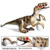 Children's Jurassic Dinosaur Toys: Oviraptor & Velociraptor Simulation Figures