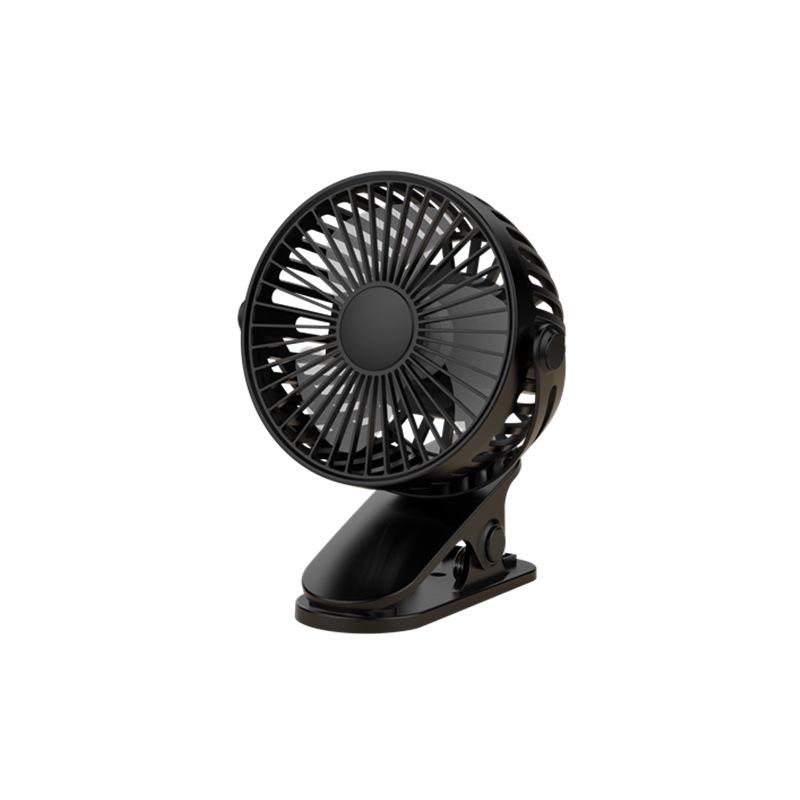 Mini USB Rechargeable Clip Fan - Portable Handheld & Desktop Small Fan for Office & Dorm