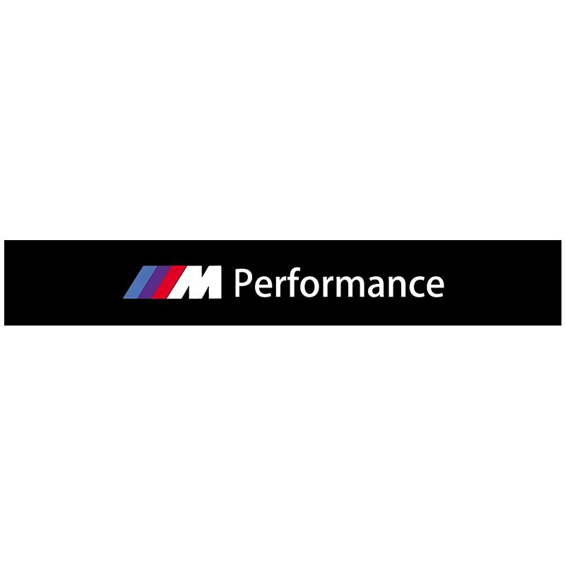 Car Front Windshield Stickers Front and Rear Decorative Emblem For BMW M E34 E36 E60 E90 E46 E39 E70 F10 F20 F30 X5 X6 X1 M3 M5 M6 E71 F01 F02 F87