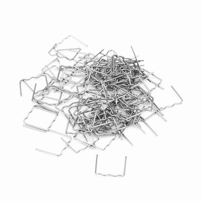 100 Stück 0,8 mm Auto Stoßstangenreparatur Vorgeschnittene Schweißklammern Reparaturwerkzeugsatz "S"-Stil