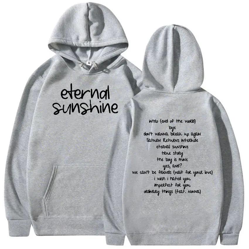 Ariana Grande Eternal Sunshine Nové album Mikina Podzim Zima Fleece Streetwear