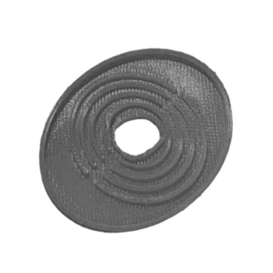 

Коврик для зарядной док-станции электрической зубной щетки Универсальная легко моющаяся зарядная станция для зубной щетки Защитная накладка серый