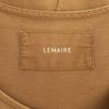 Lemaire Short Sleeve Long Dress Brown Side Pocket Women Used