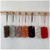 Portable PU Leather Women Long Wallet Double layer Large Capacity Shopping Wrist Bag Zipper Solid Color Handbag
