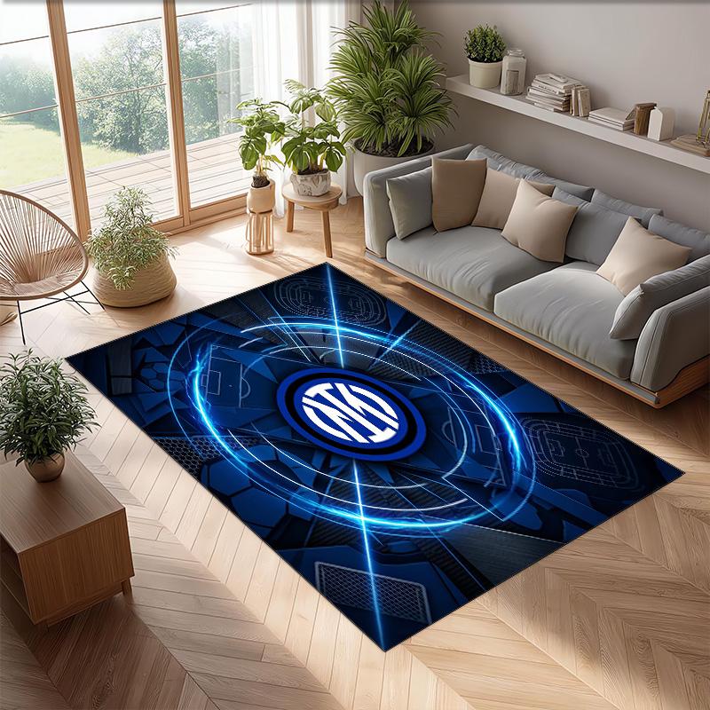 Borussia Dortmund Printed Flannel Area Rug Non Slip Soft Polyester Floor Carpet Indoor Decor Mat for Bedroom Living Room Sofa