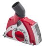 VEVOR Cutting Dust Shroud for Angle Grinders, Universal 4-5 in Angle Grinder Dust Shroud with 6 Clamping Washers, Adjustable Cutting Depth