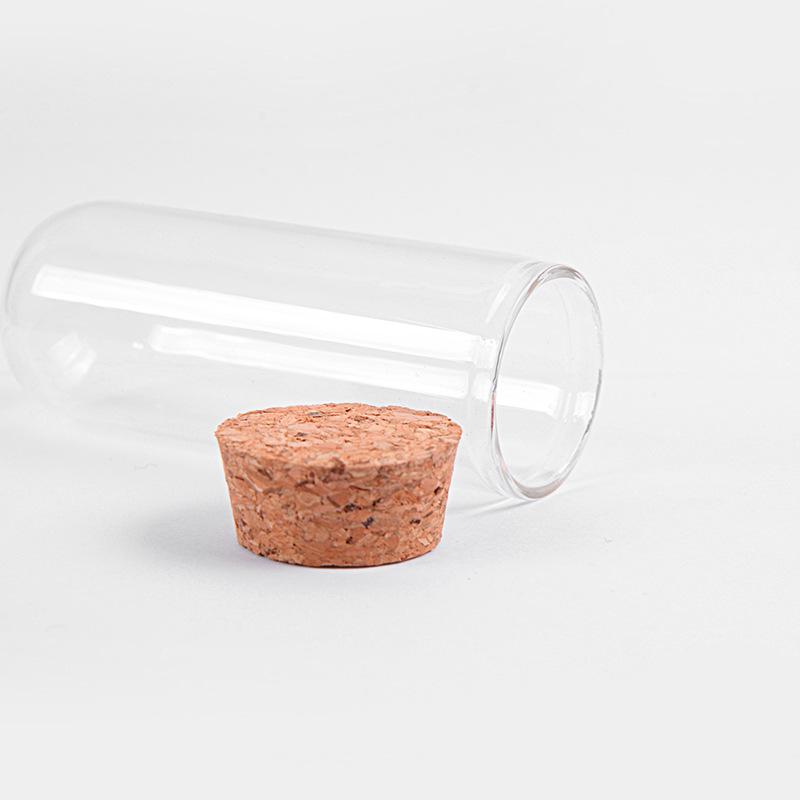 30mm Cork Glass Bottle - Small Capacity for Reagents, Wishes, or Messages