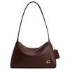 Lola 29 Gold Metal Hardware Calf Leather Shoulder Bag Large Women's Maple Brown