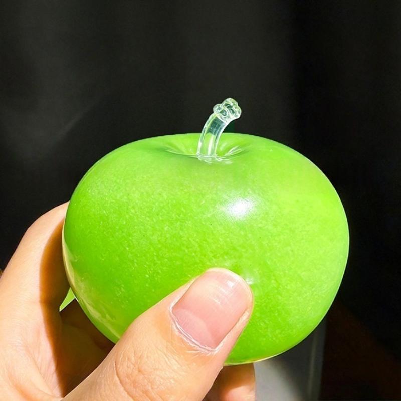Green Slushie Sensory Toys Crunchy Moldable Slow Rising Sensory Stress Reliever Medium Grip Strength Gift