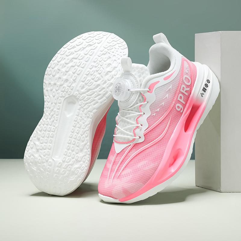 New Cushioning Running Shoes for Childrens Lightweight Sport Shoes Breathable Casual Sneakers Non-Slip Outdoor Boy Girl Training