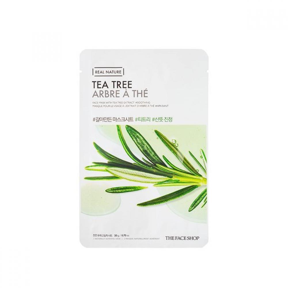 [the Face Shop] 1 Masque Feuille Arbre à Thé Moulu