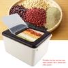 Portable Rice Storage Bin Kitchen Plastic Cereal Grain Bean Food Storing Box Food Container(#2)