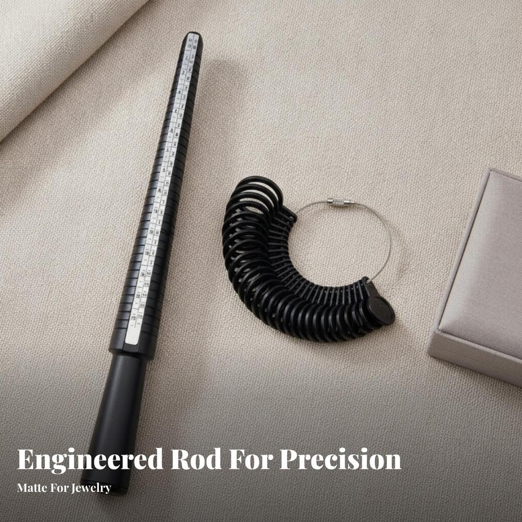 Finger Sizing Size Measuring Tool Portable Gauge Detachable