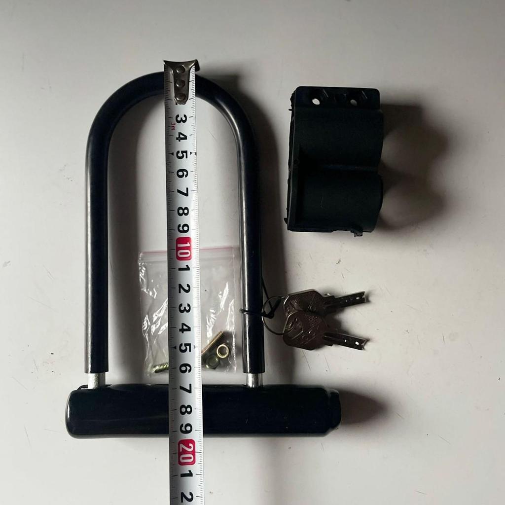 Multi-use Anti-Theft U-Lock for Bicycles, Motorcycles, and Electric Vehicles with Bracket