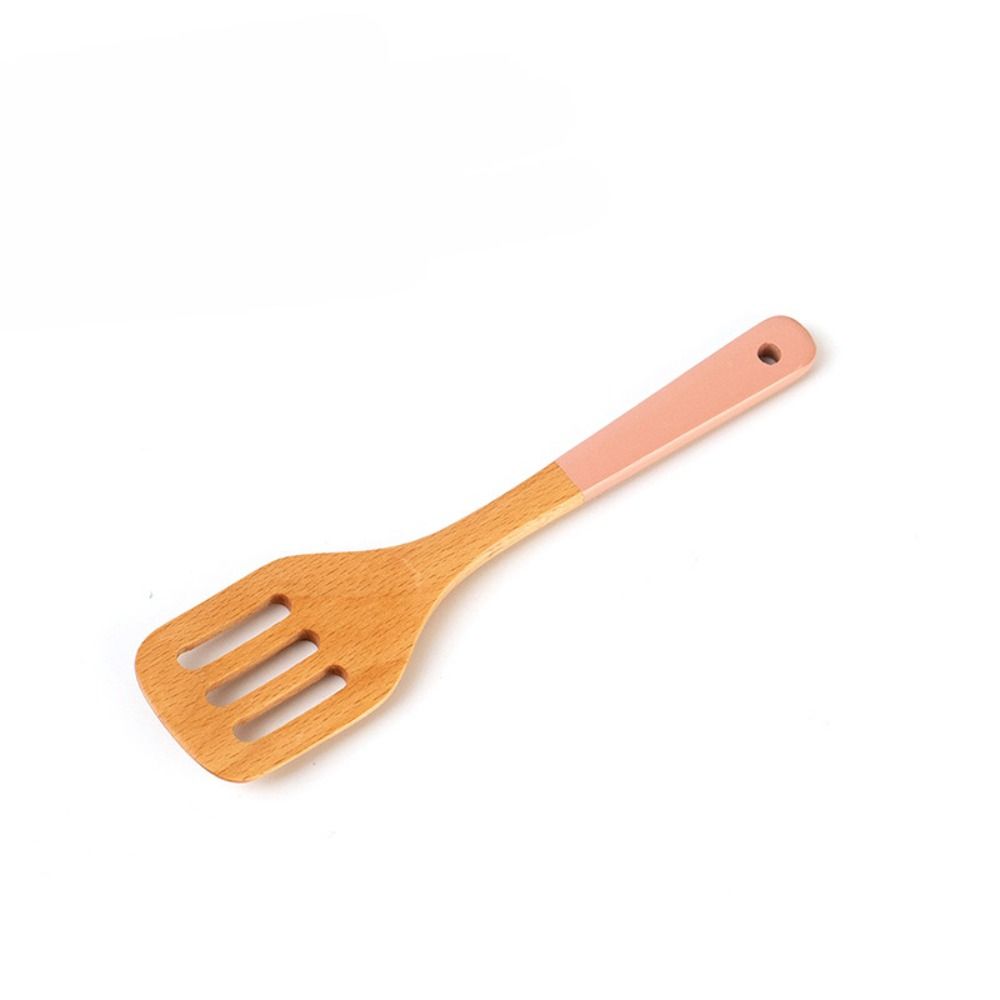 Cooking Spatula Mini Wooden Spatula Solid Wood Children Kitchenware Gift Wooden Spoon  Kid