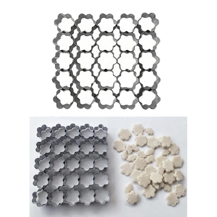 Edelstahl Blumiges Herz Keksausstecher Formen Professionelles Küchenbackwerkzeug Für Kekskuchen Und Zuckerhandwerk