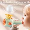 Cartoon Breathing Exerciser Toys 3-in-1 Ball Blowing Toys Educational Toys  Baby Travel Essentials