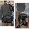 In-stock new multifunctional fishing bag for men, suitable for travel and outdoor sports, single-shoulder crossbody fishing gear