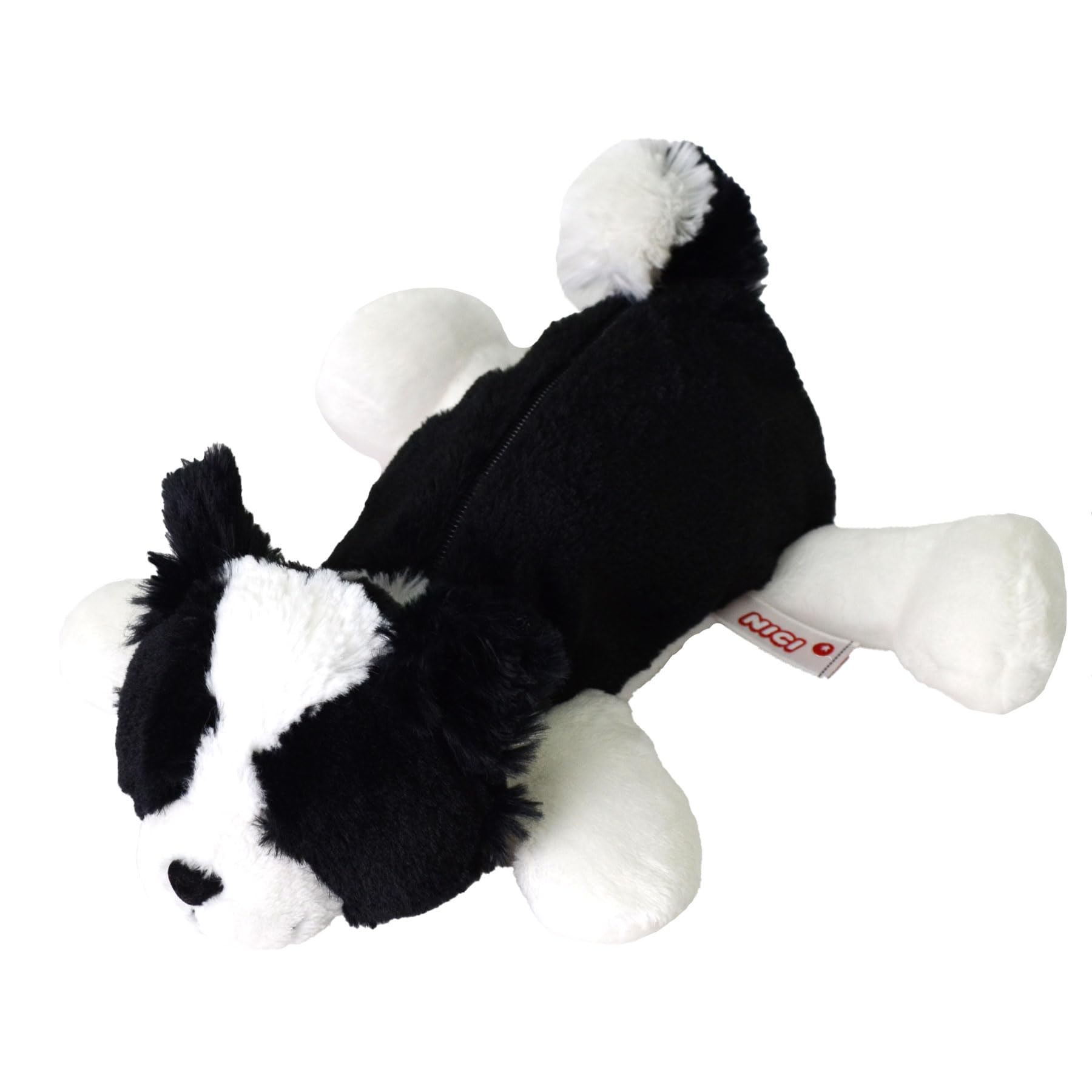 

Border Collie Figure Pouch Pen Pouch Stuffed Animal Pencil Case [NICI] чорний