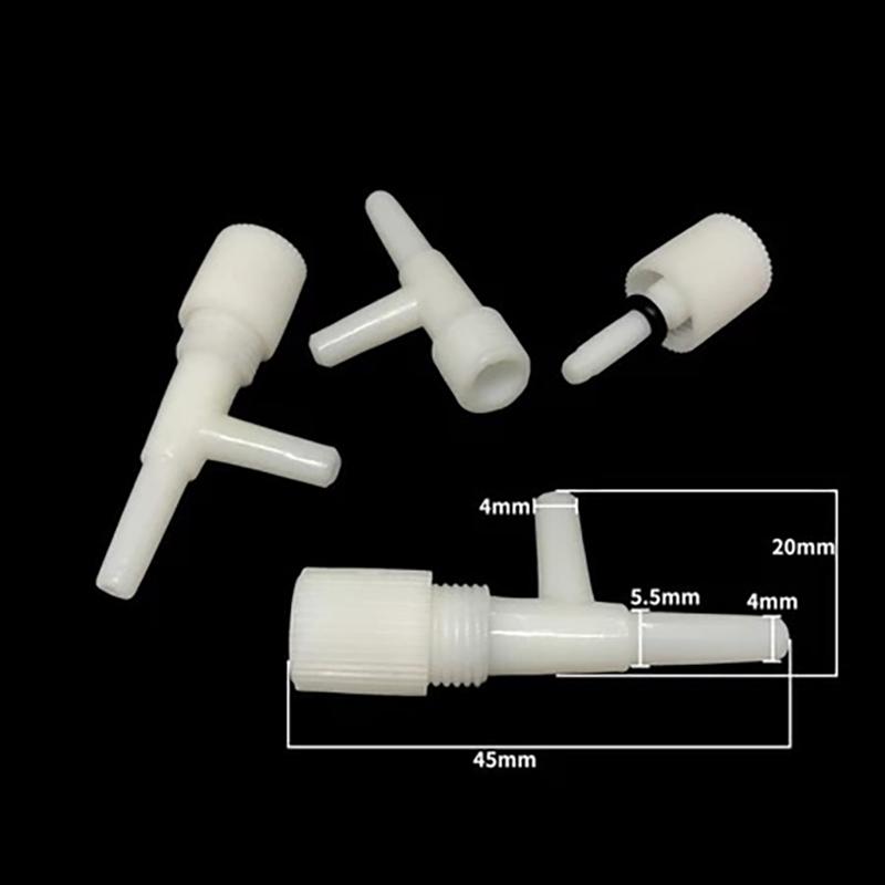 10Pcs 4Mm Aquarium Air Control Valve Tap Aquarium Fish Tank Air Pump Connector Control Valve Air Pipe Tube For Aquarium