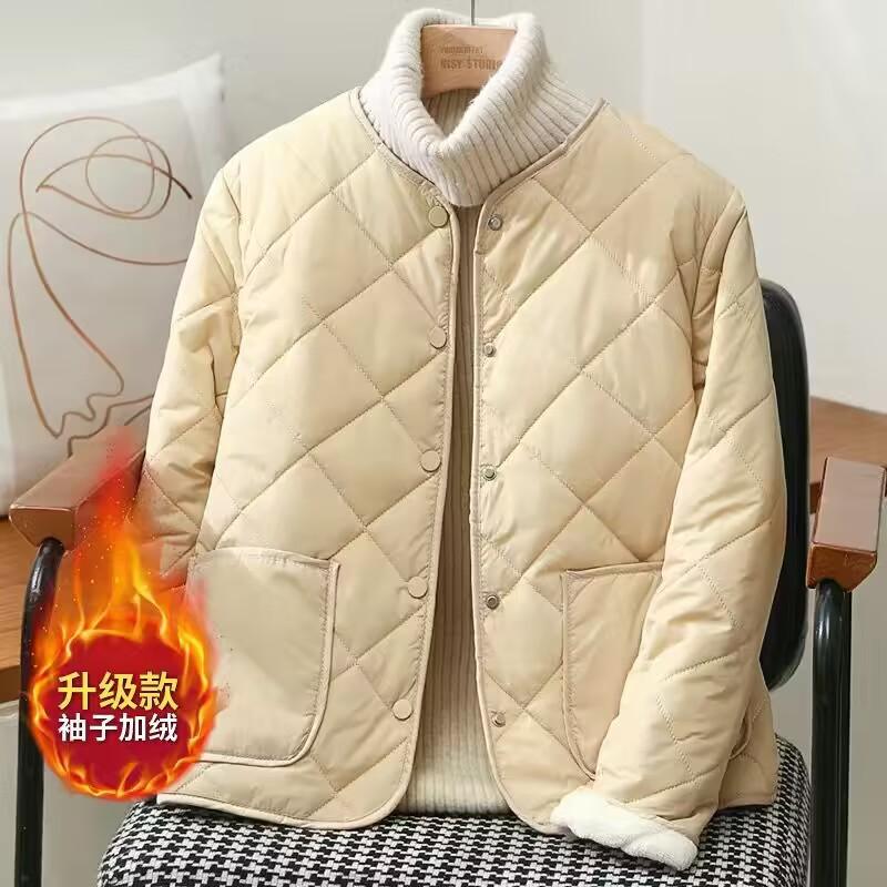 

Пуховая одежда, женские новые куртки, модные и согревающие, носите короткие модели на подкладке с круглым вырезом и будьте в тренде осенью. XXXXL130-70 kg