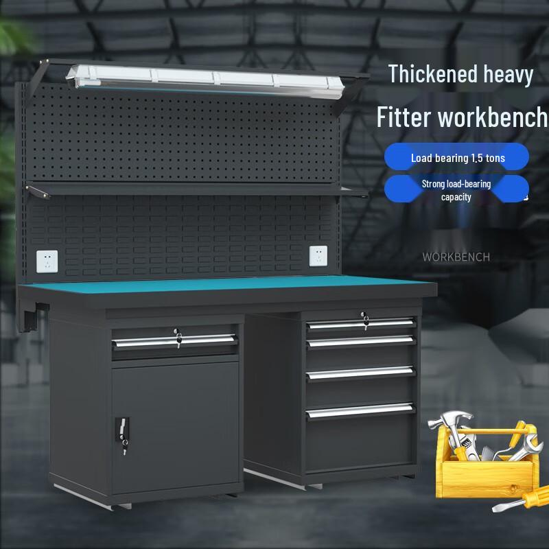 Heavy-Duty Stainless Steel Anti-Static Movable Workbench