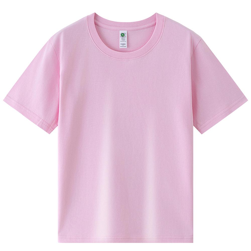 Men's 180g Cotton Short Sleeve Crew Neck Loose Fit T-Shirt