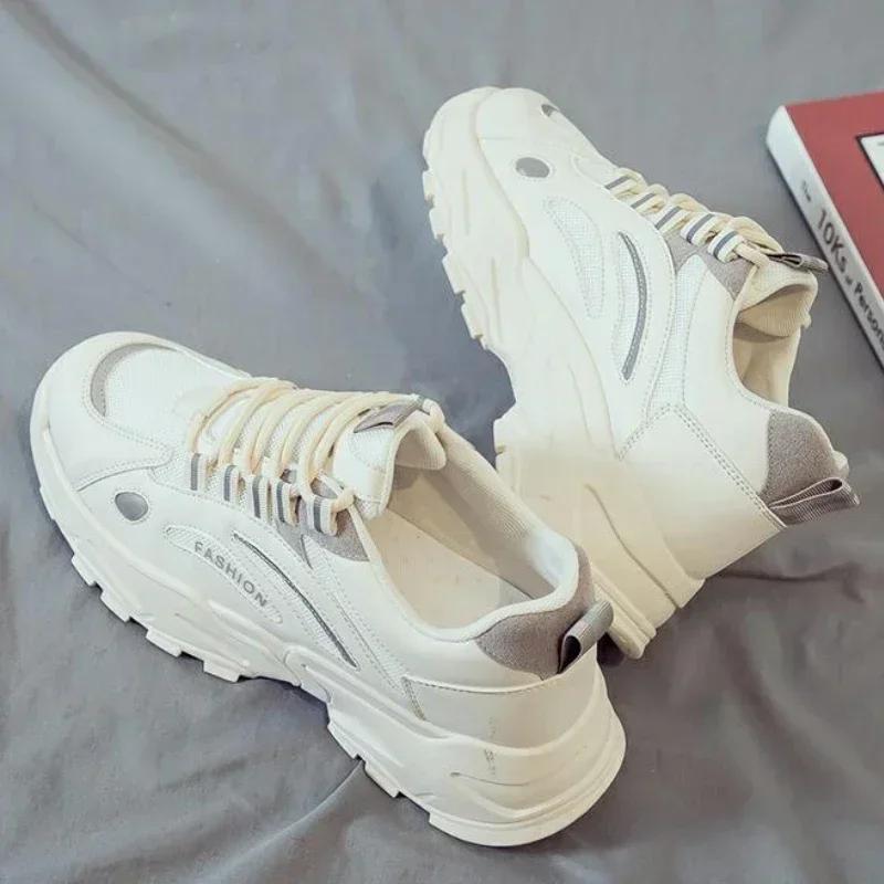 Модные мужские кроссовки Осень Новые Мужские Трендовые Повседневные Спортивные Папины — фото 5