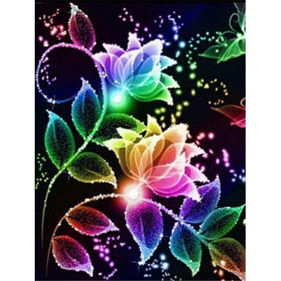 

Полный алмаз 5D DIY Алмазная картина Цветочная корзина Вышивка Крестом Горный хрусталь Мозаика 20*30 cm