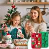 Formas de silicone para chocolate de Natal, formas para assar doces, bengalas de doce floco de neve 3D, bonecos de neve, árvores de Natal, homens de gengibre, San