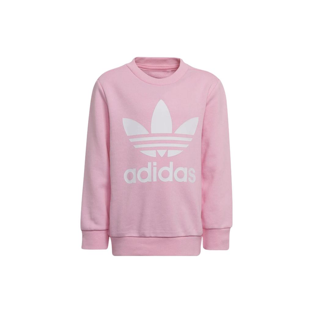 Adidas Originals Casual Sportswear CREW SET Pink Kids' (Unisex) Casual Sportswear Sets HC1995